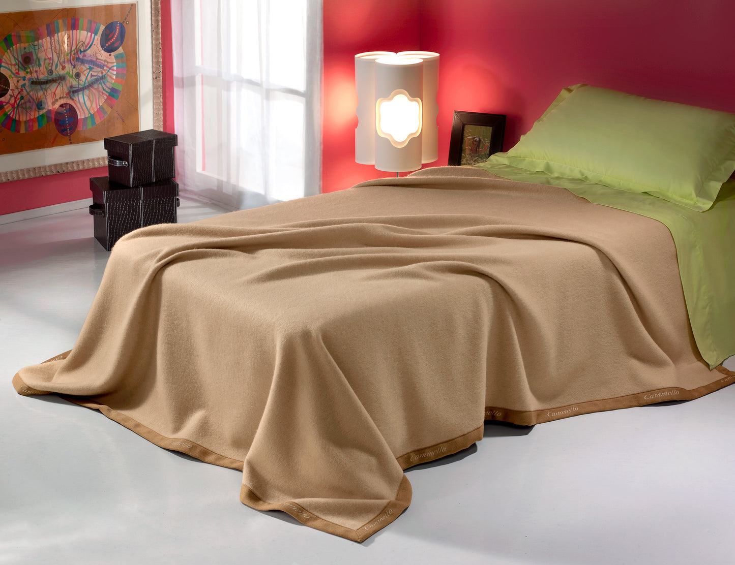 SINGLE BLANKET DEBBY | Pure cashmere