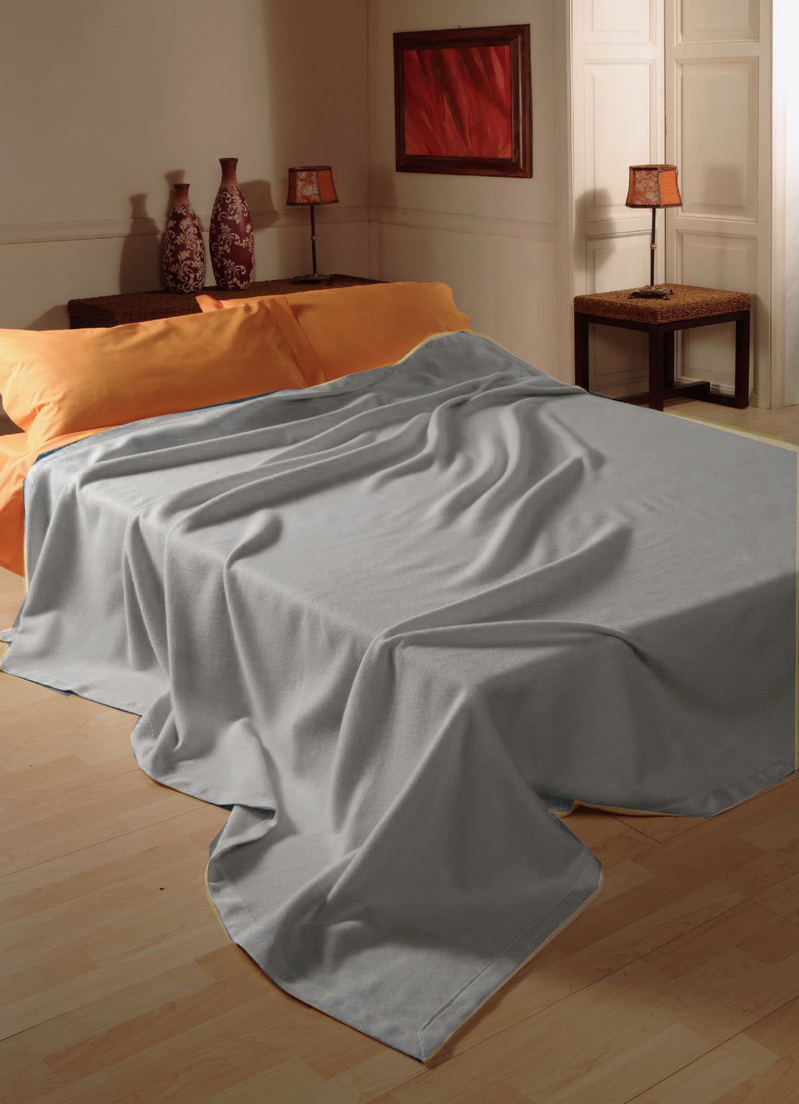 DOUBLE BLANKET DESIRÈ | Cashmere and silk