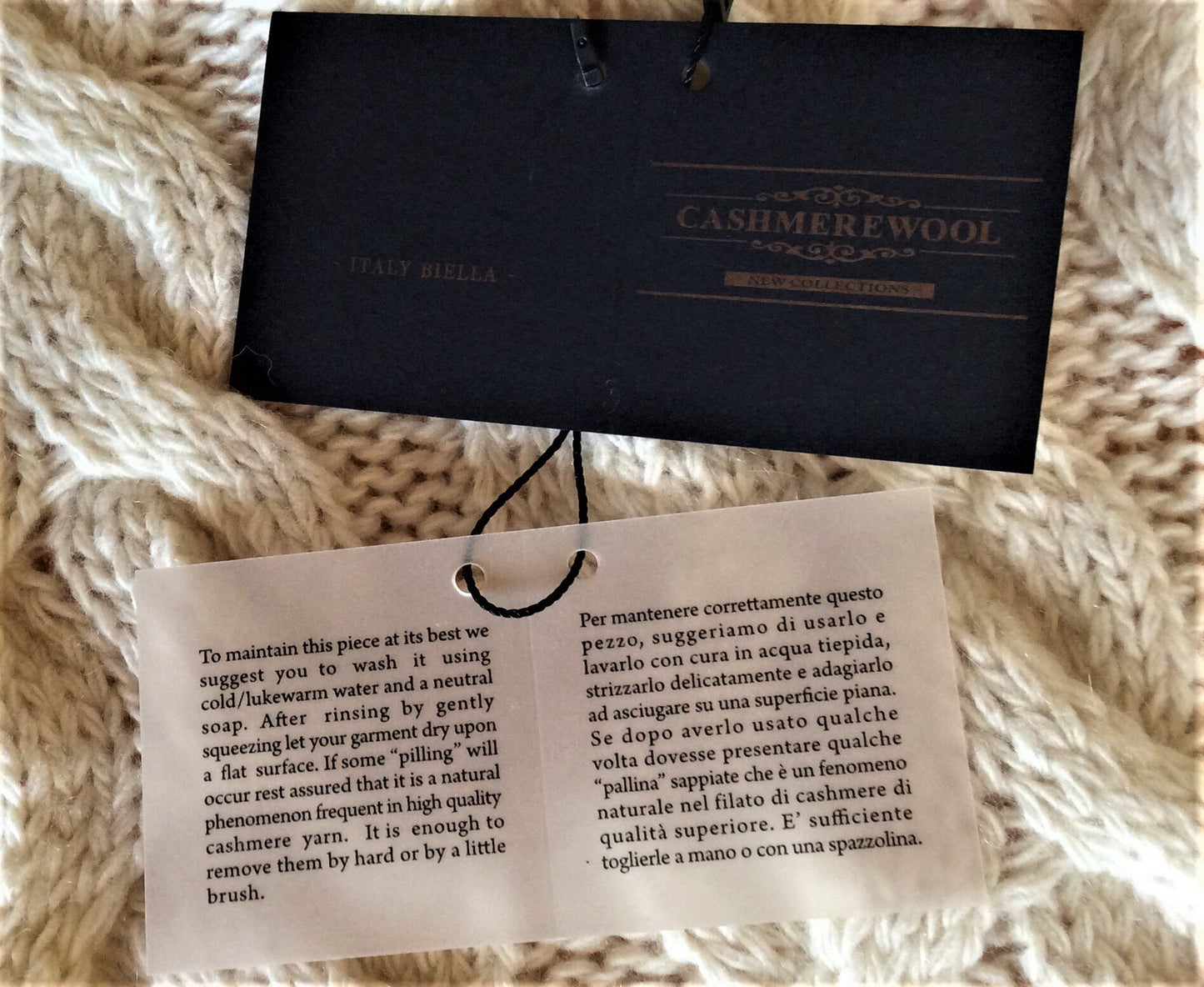 [Negozio di prodotti in puro cashmere e lana d'Italia]-CASHMEREWOOL